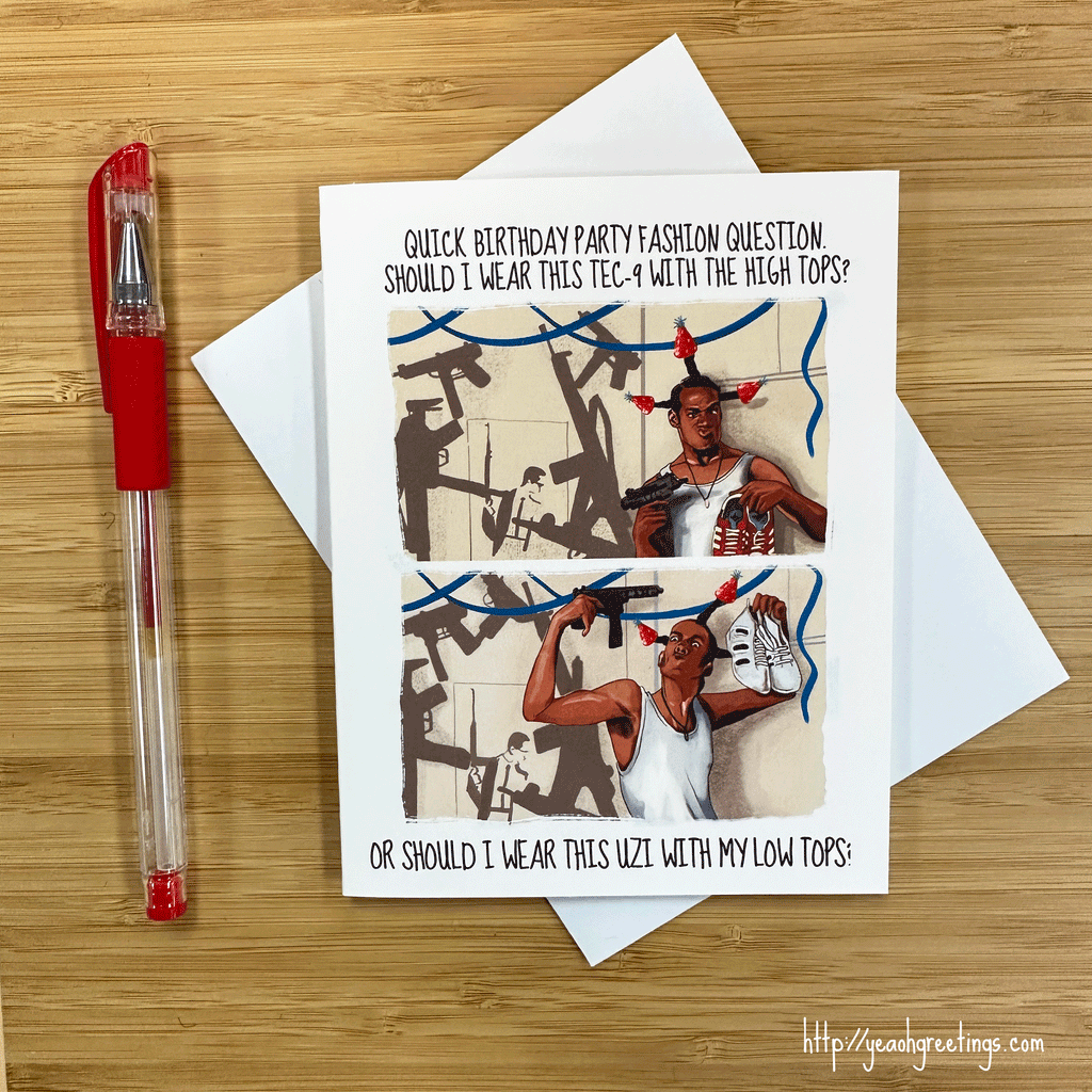 Loc Dog Birthday Card