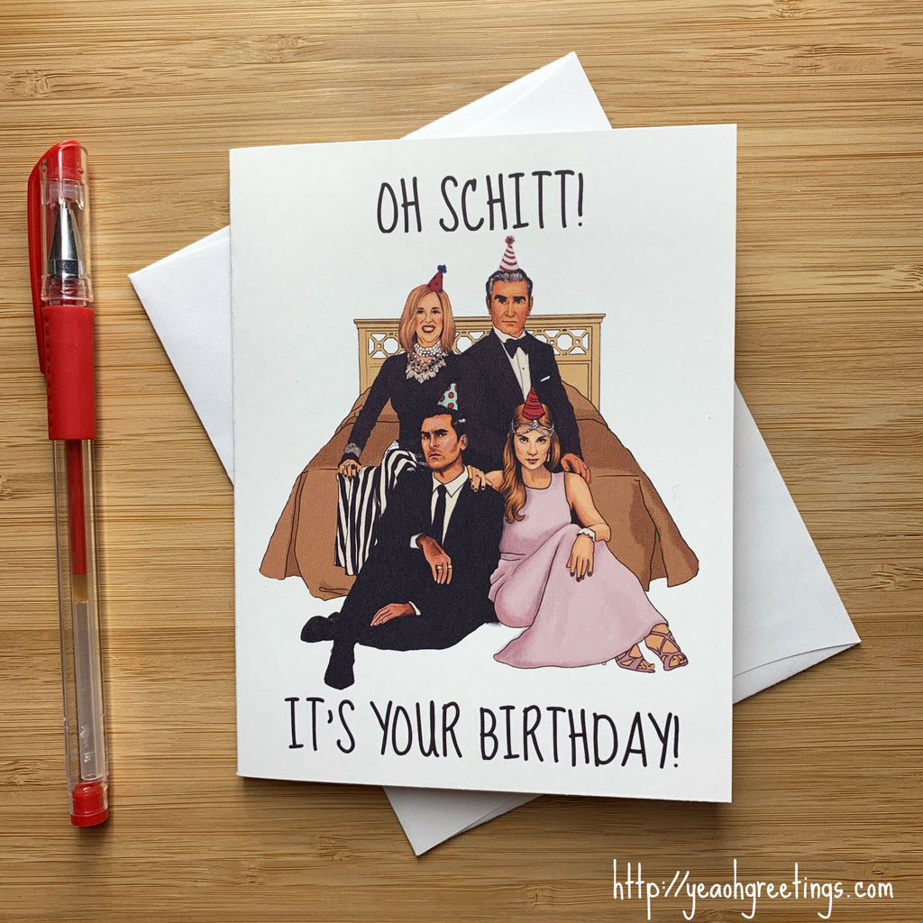 Schitts Creek Birthday Card