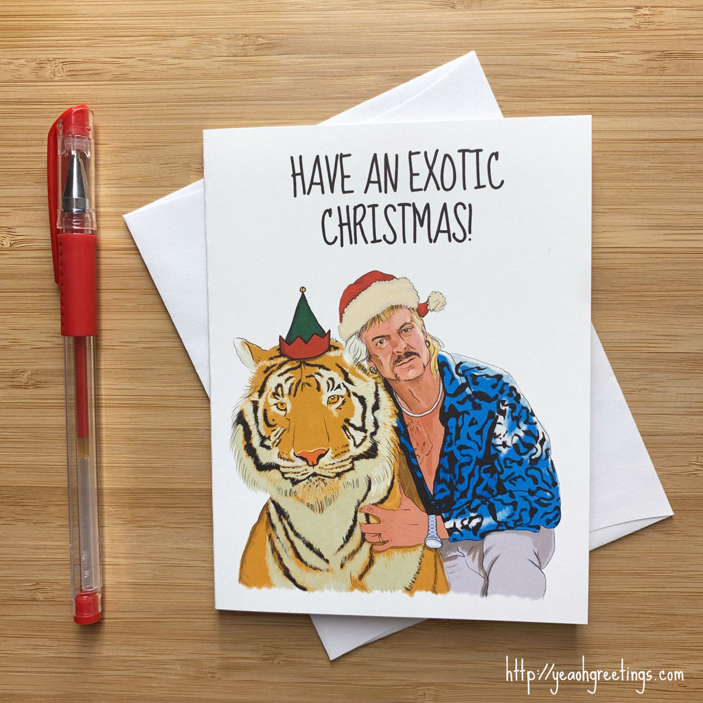 Joe Exotic Christmas Card