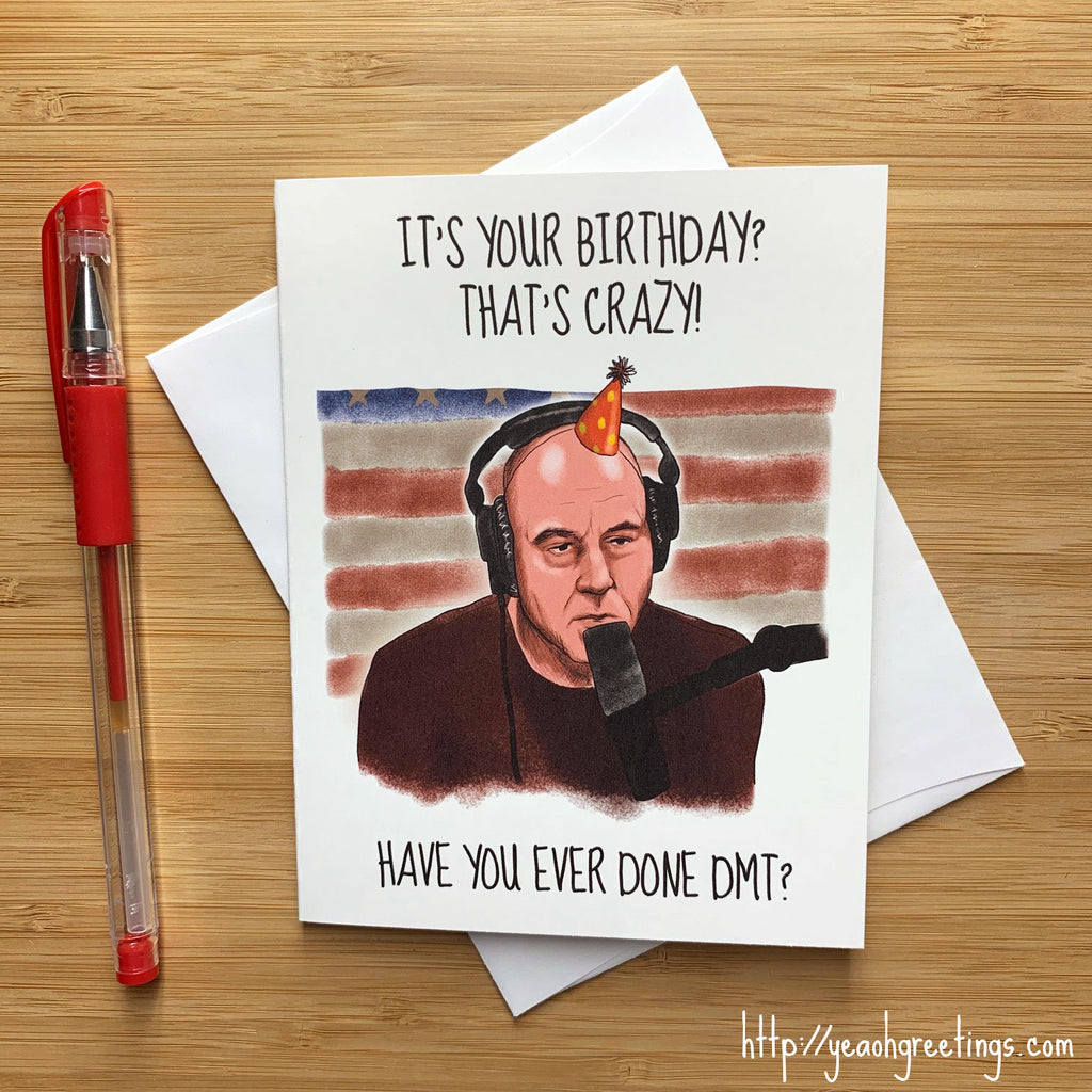 Joe Rogan Birthday Card