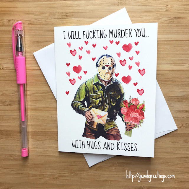 Friday the 13th Love Card