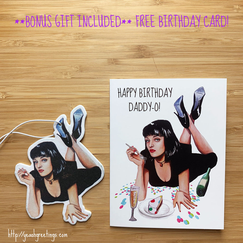 Mia Wallace Air Freshener