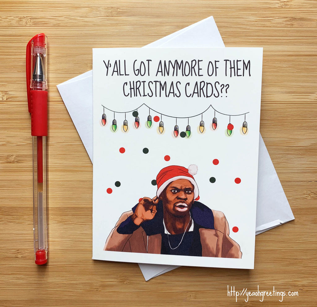 Tyrone Biggums Christmas Card