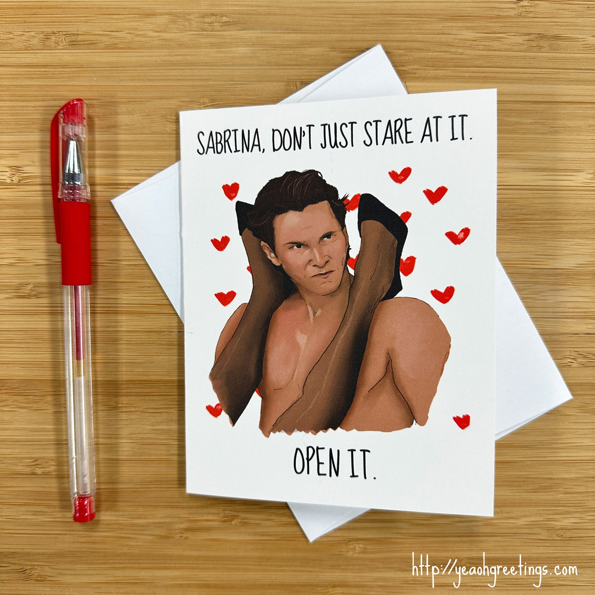 American Psycho Love Card, Patrick Bateman Meme Card, Funny Valentines Day  Card – YeaOhGreetings