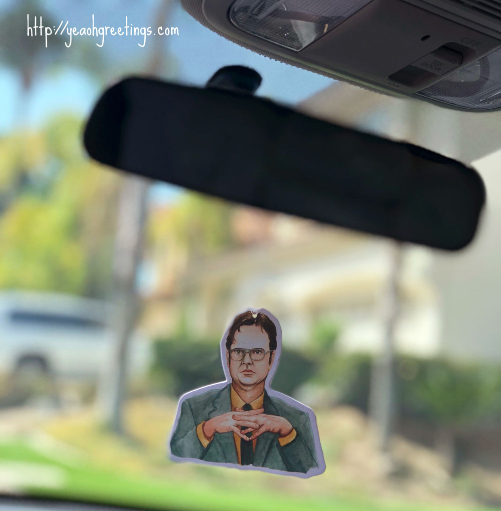 Dwight Schrute Air Freshener