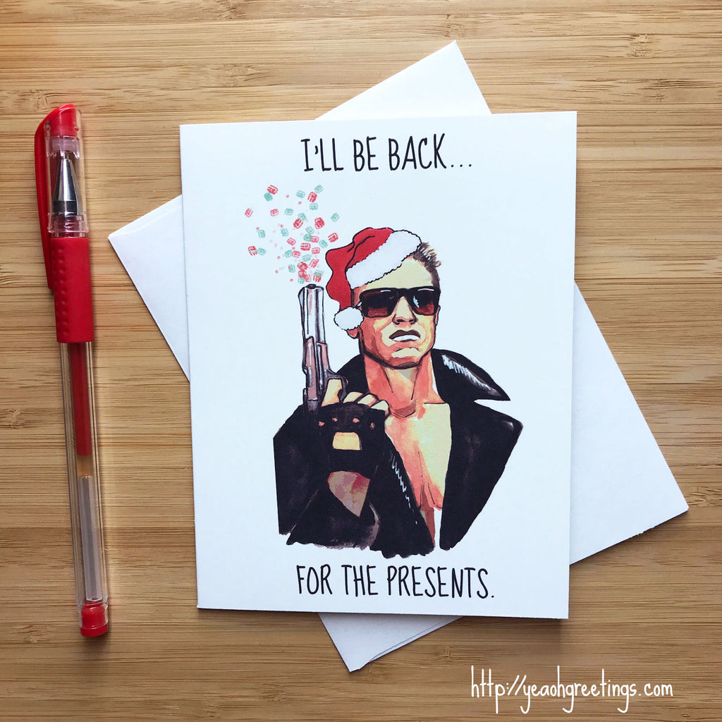 Terminator Christmas Card