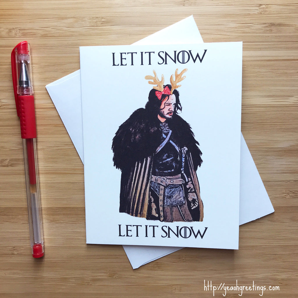 Jon Snow Christmas Card