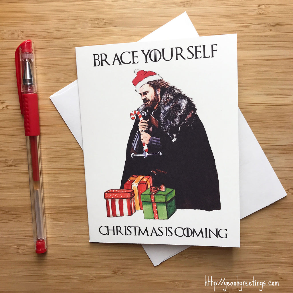 Christmas is Coming Holiday Card