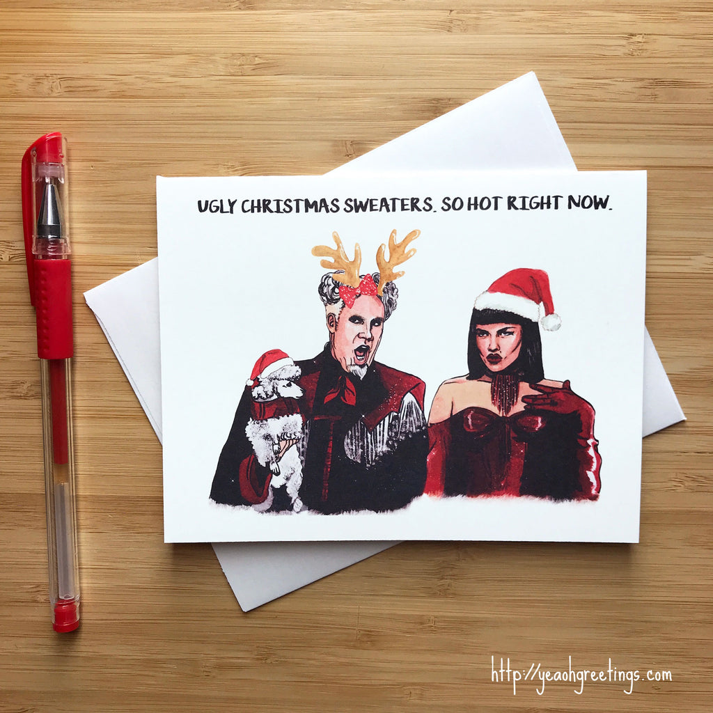 Zoolander Christmas Card