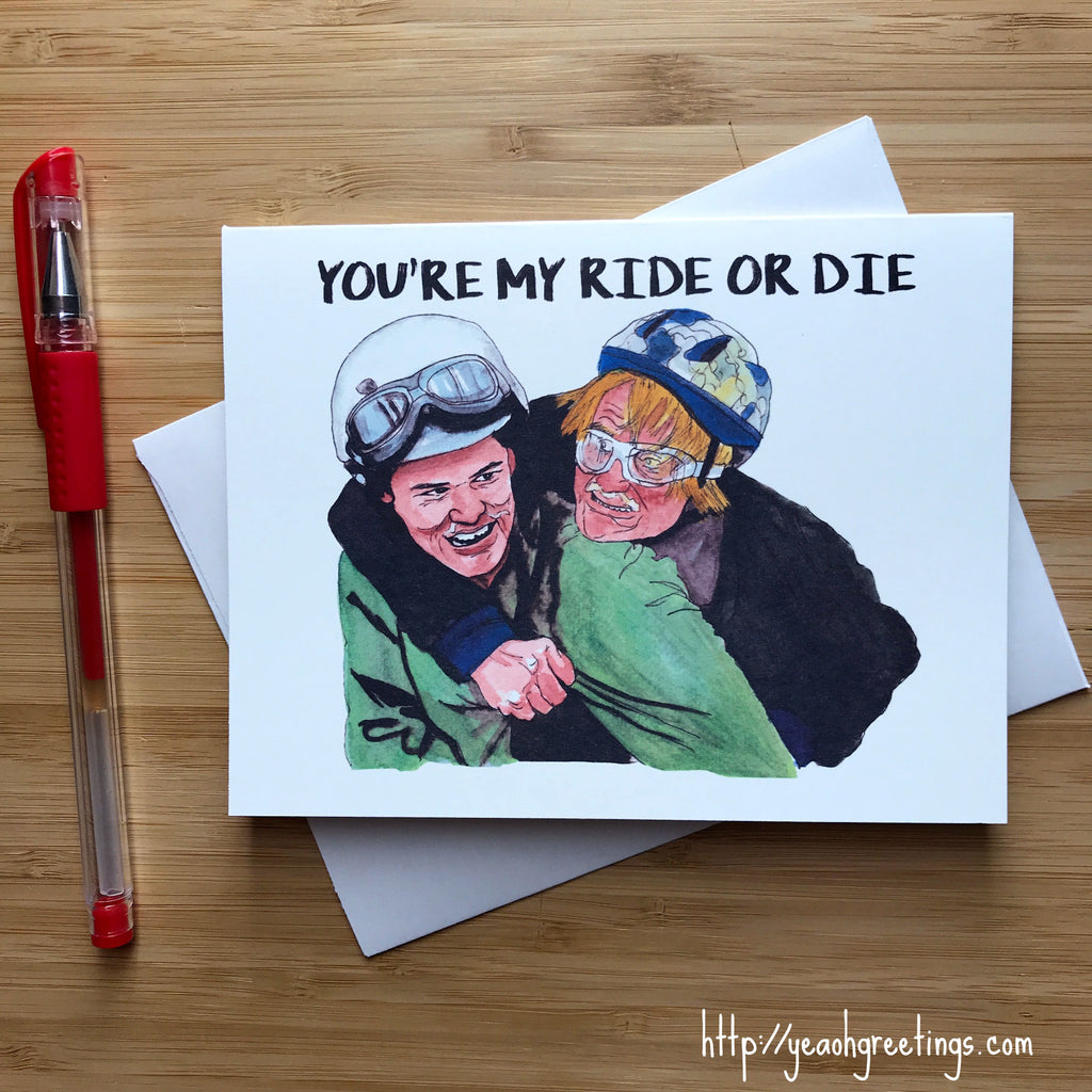 Dumb and Dumber Friendship Card