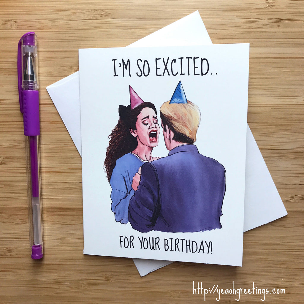 Saved by the Bell Birthday Card