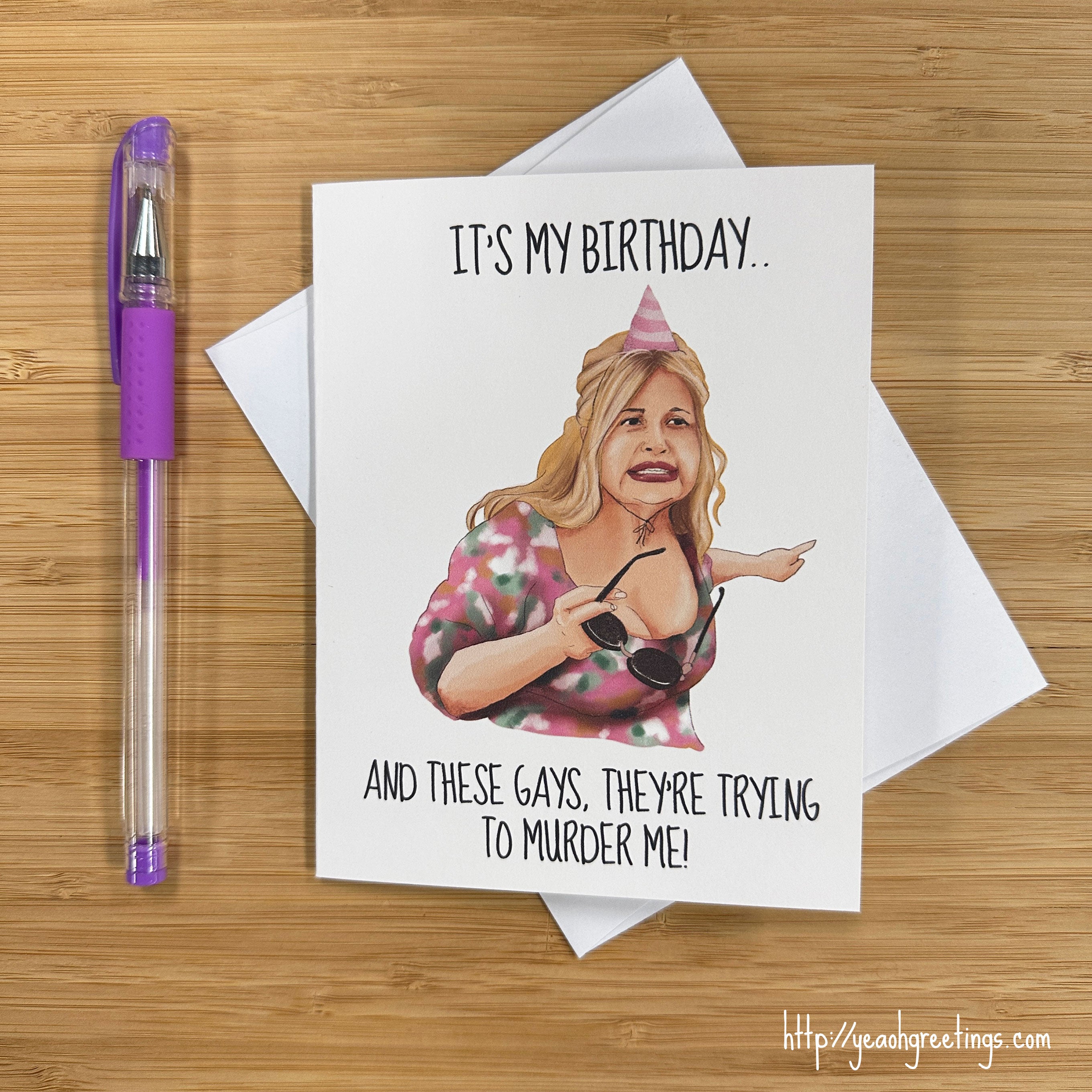 Jennifer Coolidge Birthday Card, Funny Jennifer Coolidge Quote Meme