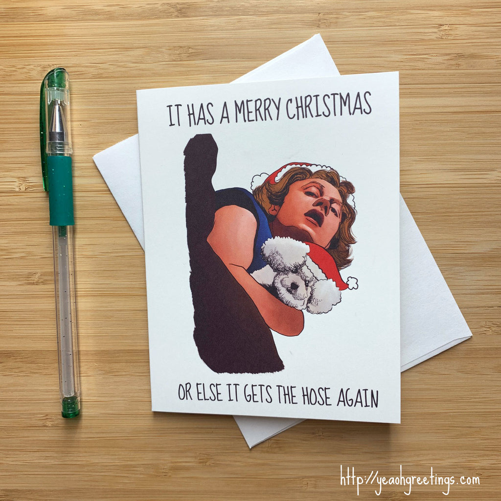 Silence of the Lambs Christmas Card