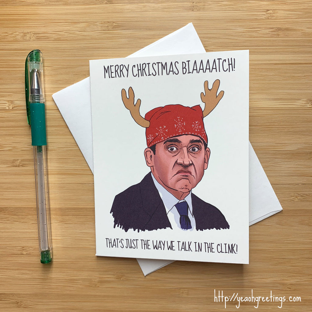 Prison Mike Christmas Card