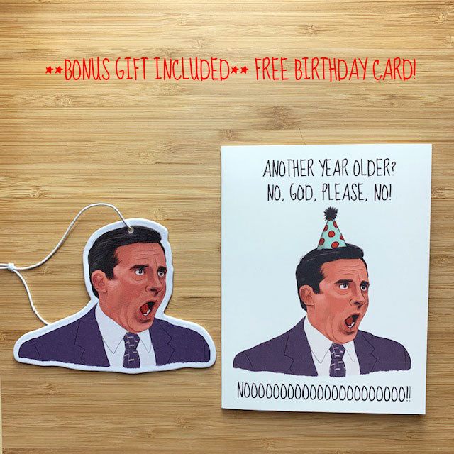 Michael Scott The Office Inspired Air Freshener - Car Air Freshener - Car  Accessories - The Office USA