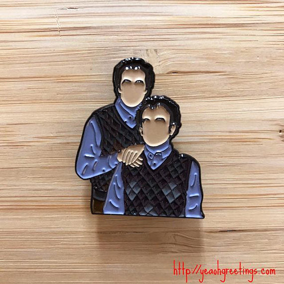 Step Brothers Soft Enamel Pin