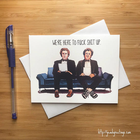 Step Brothers Friendship Card