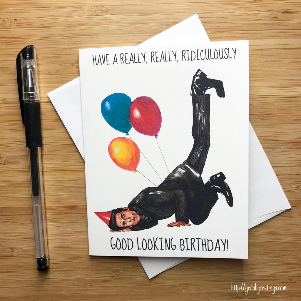 Zoolander Birthday Card