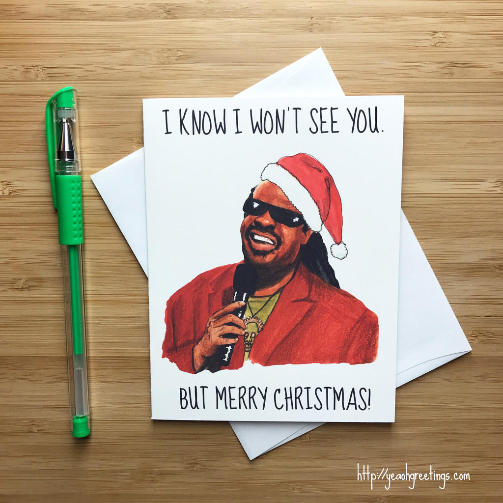 Stevie Wonder Christmas Card