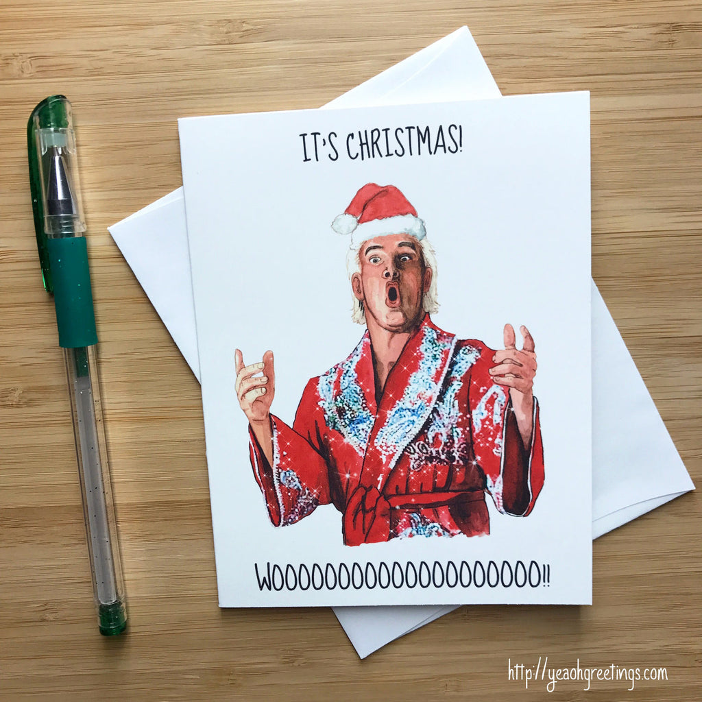 Ric Flair Christmas Card