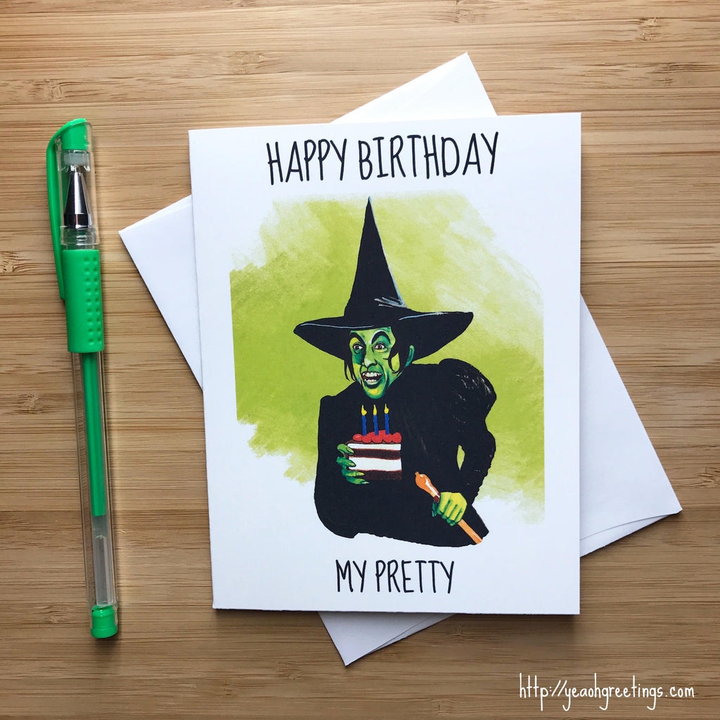Wizard of Oz Birthday Card