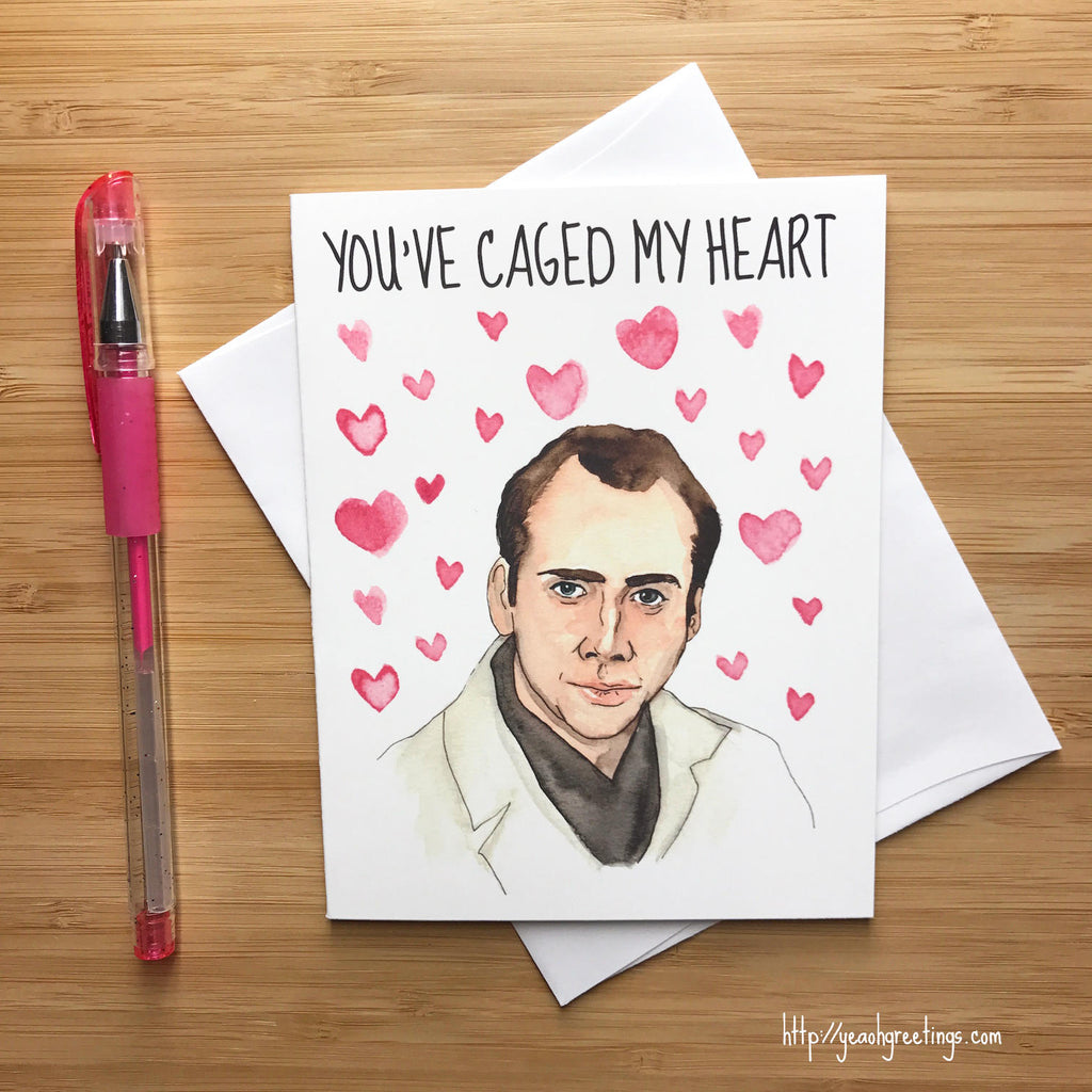 Nicolas Cage Love Card