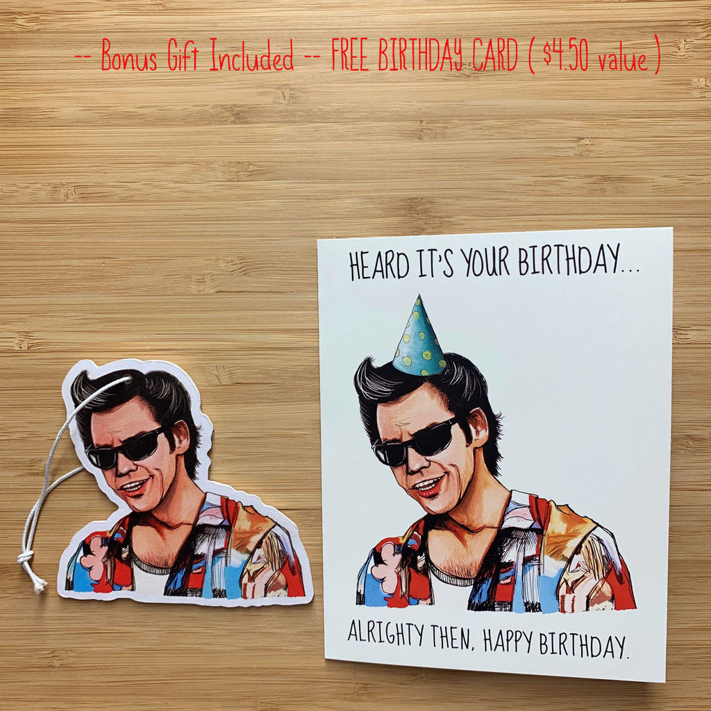Ace Ventura Car Air Freshener