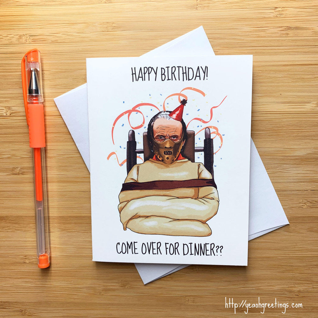 Hannibal Birthday Card